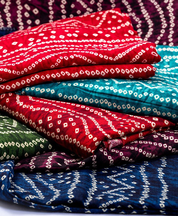 Bandhani Prints - KP Fashion - All Type of Ready Fabrics of Dyed & Print